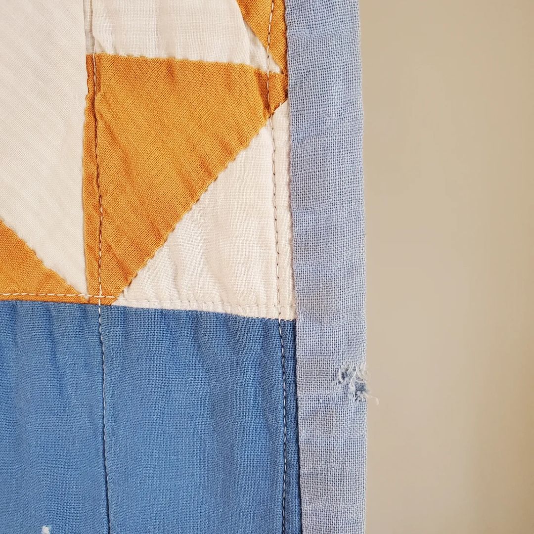 Blue Shirting Quilt