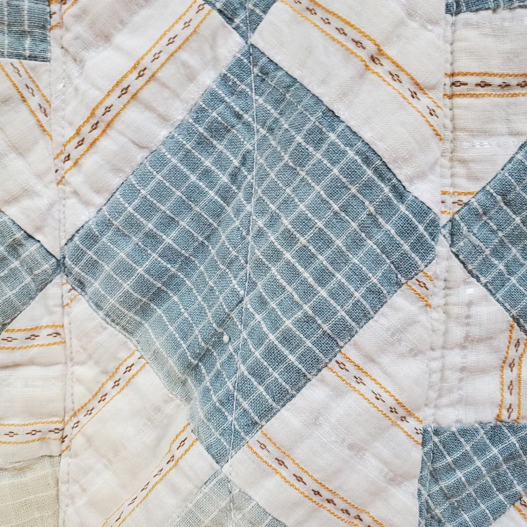 Blue Shirting Quilt