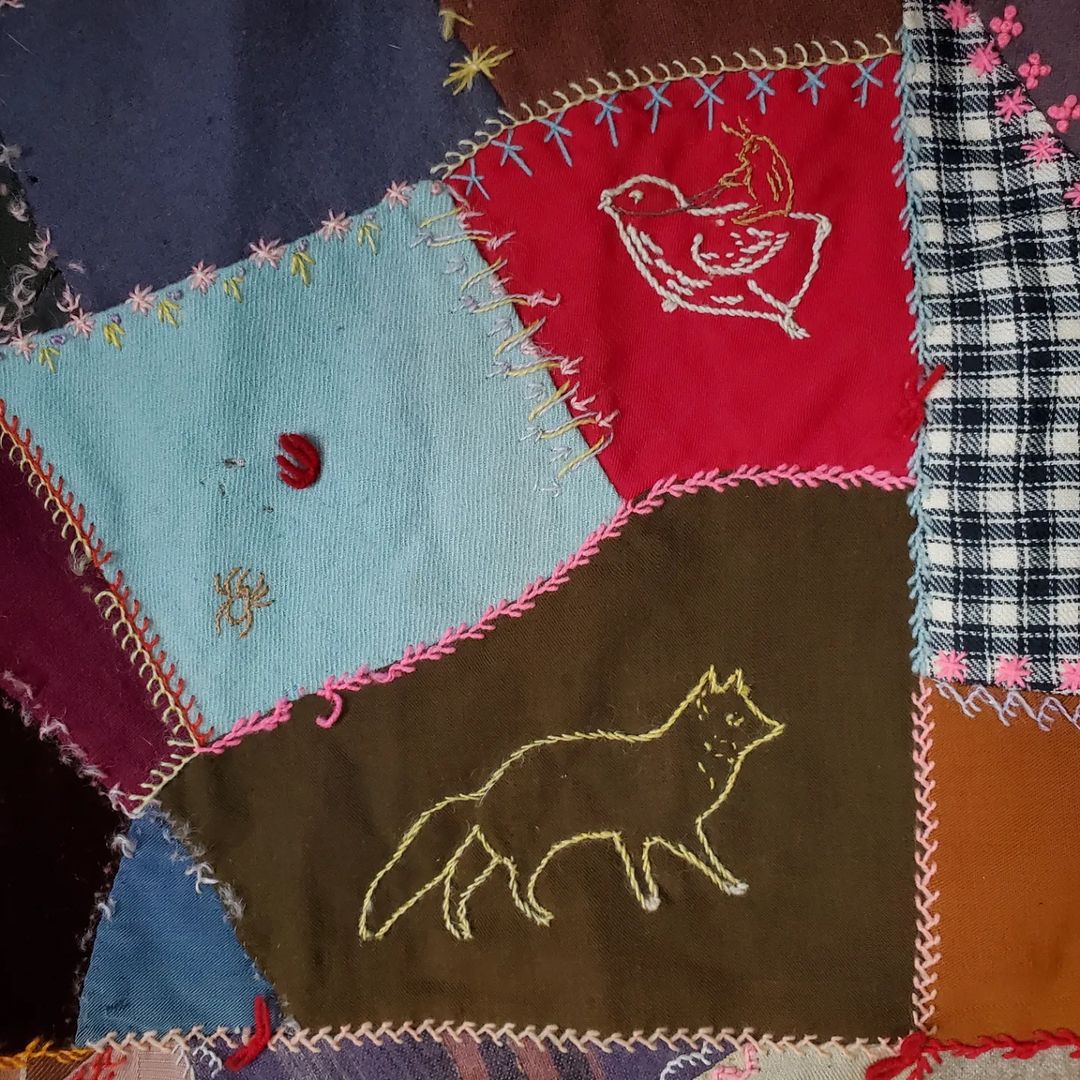 Flora & Fauna Crazy Quilt