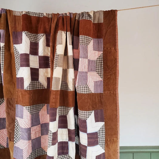 Corduroy Star Quilt