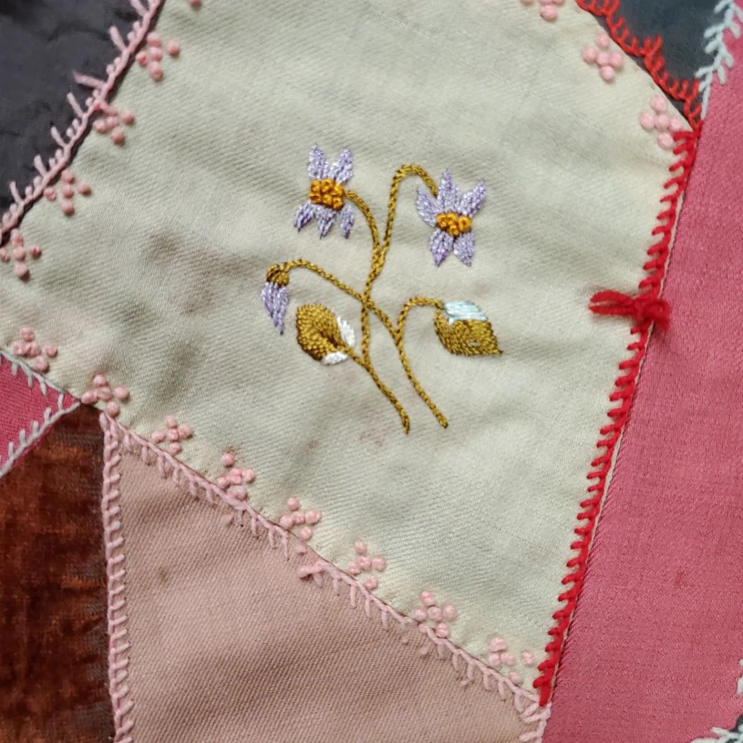 Flora & Fauna Crazy Quilt