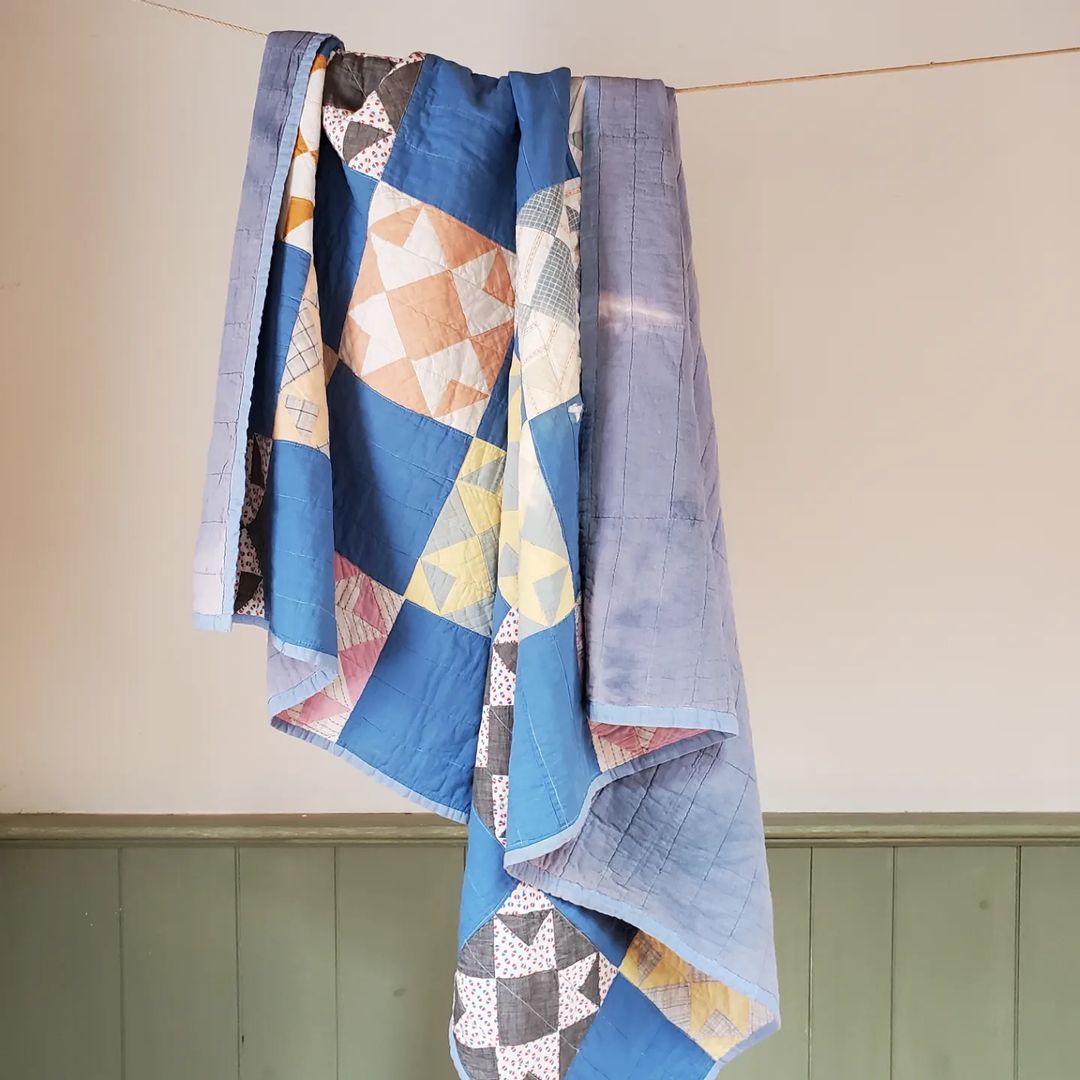 Blue Shirting Quilt