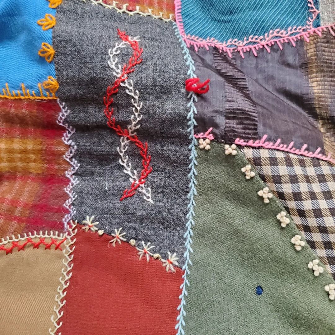 Flora & Fauna Crazy Quilt