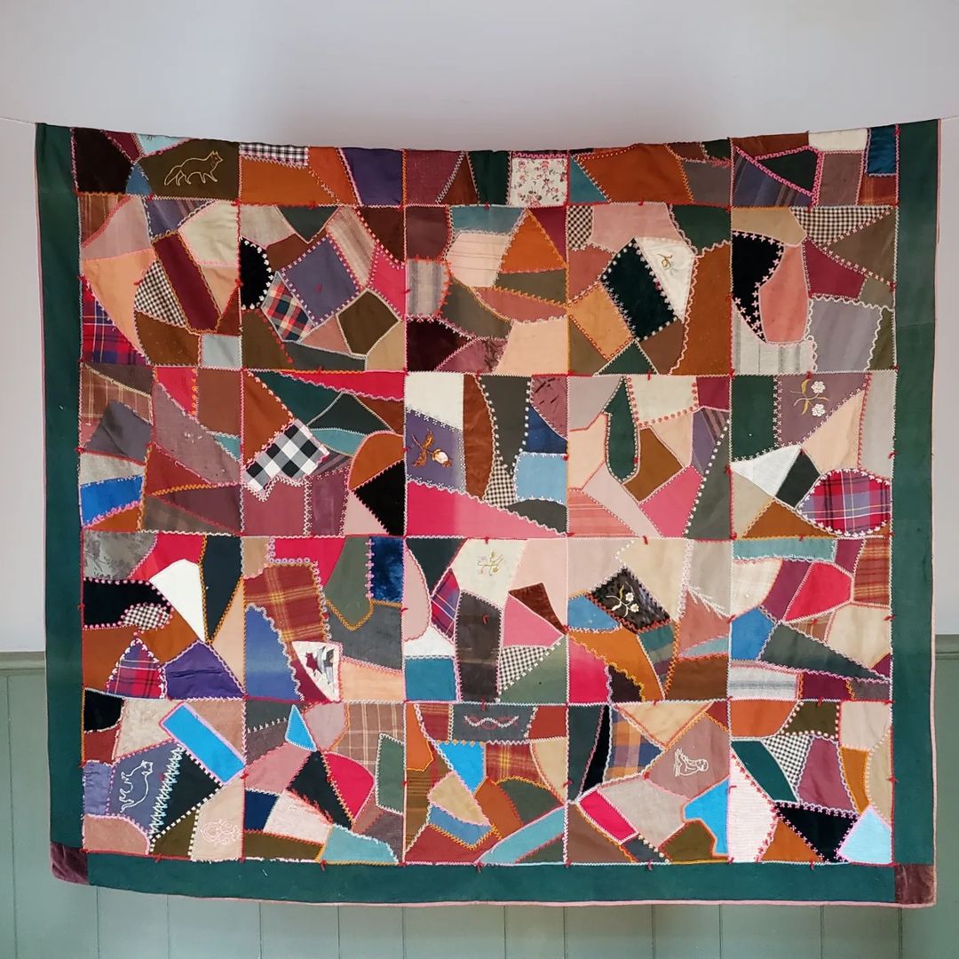 Flora & Fauna Crazy Quilt