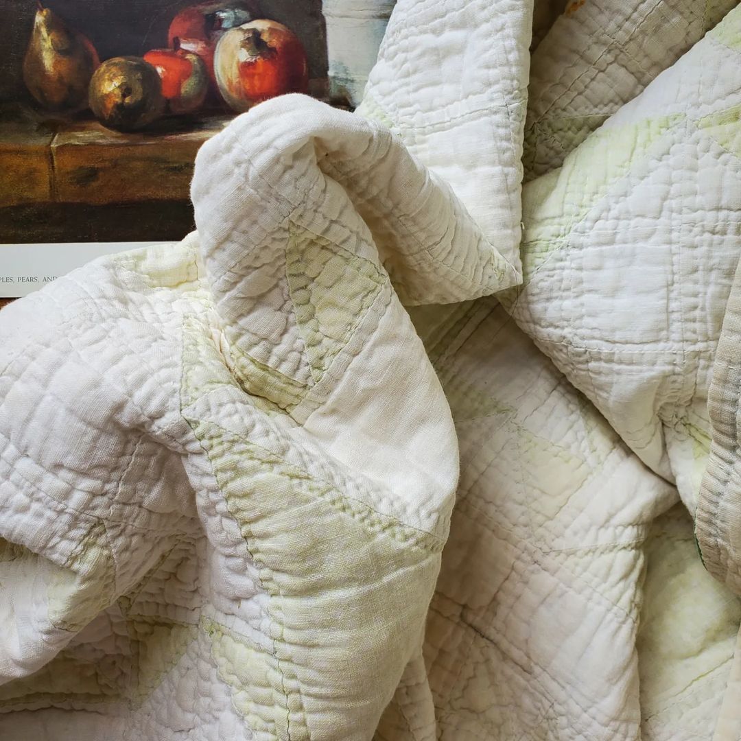 Spring Green Basket Quilt