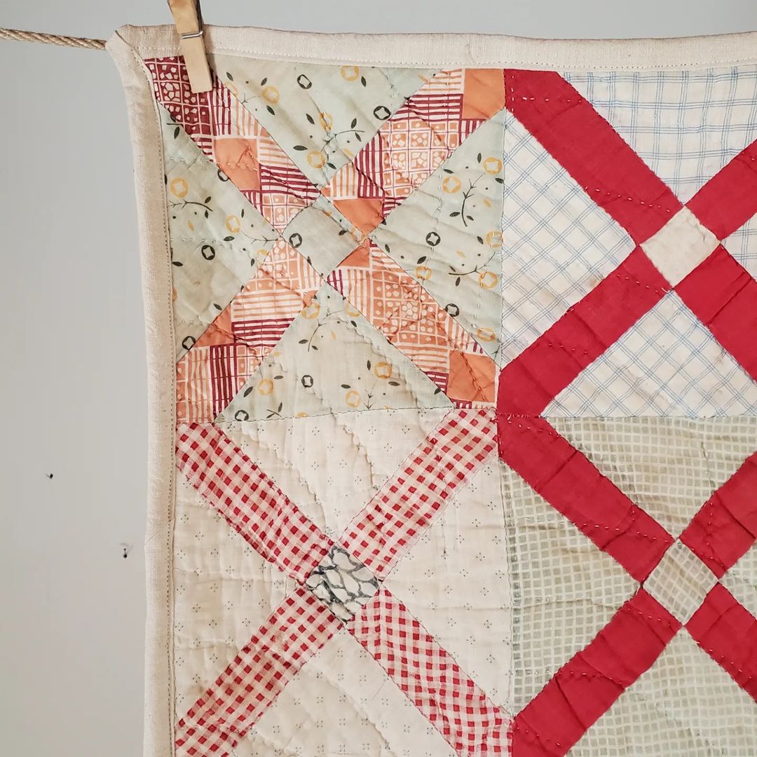 X Lattice Mini Quilt