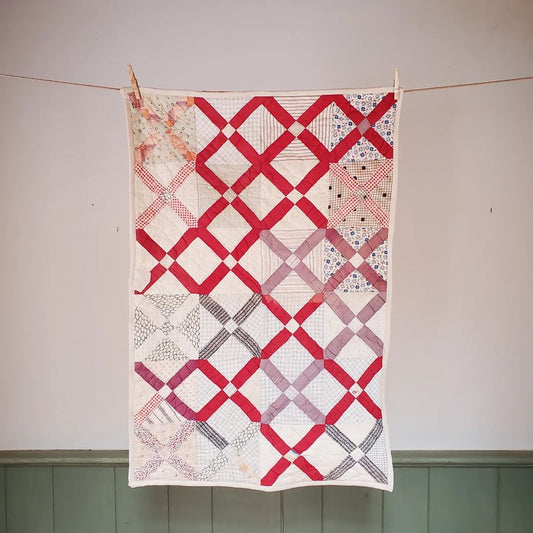 X Lattice Mini Quilt