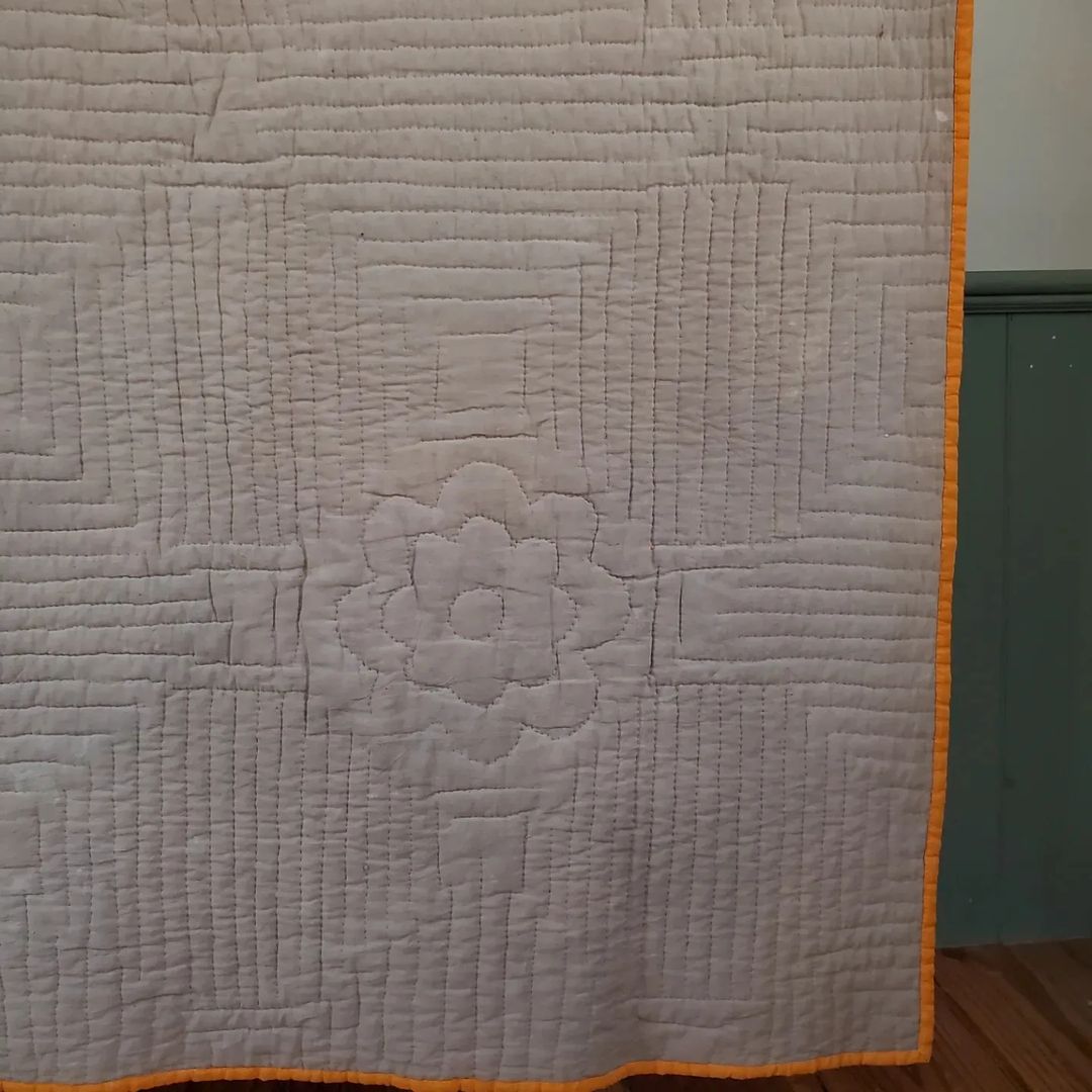 "Rob Peter to Pay Paul" Cheddar Hourglass Quilt