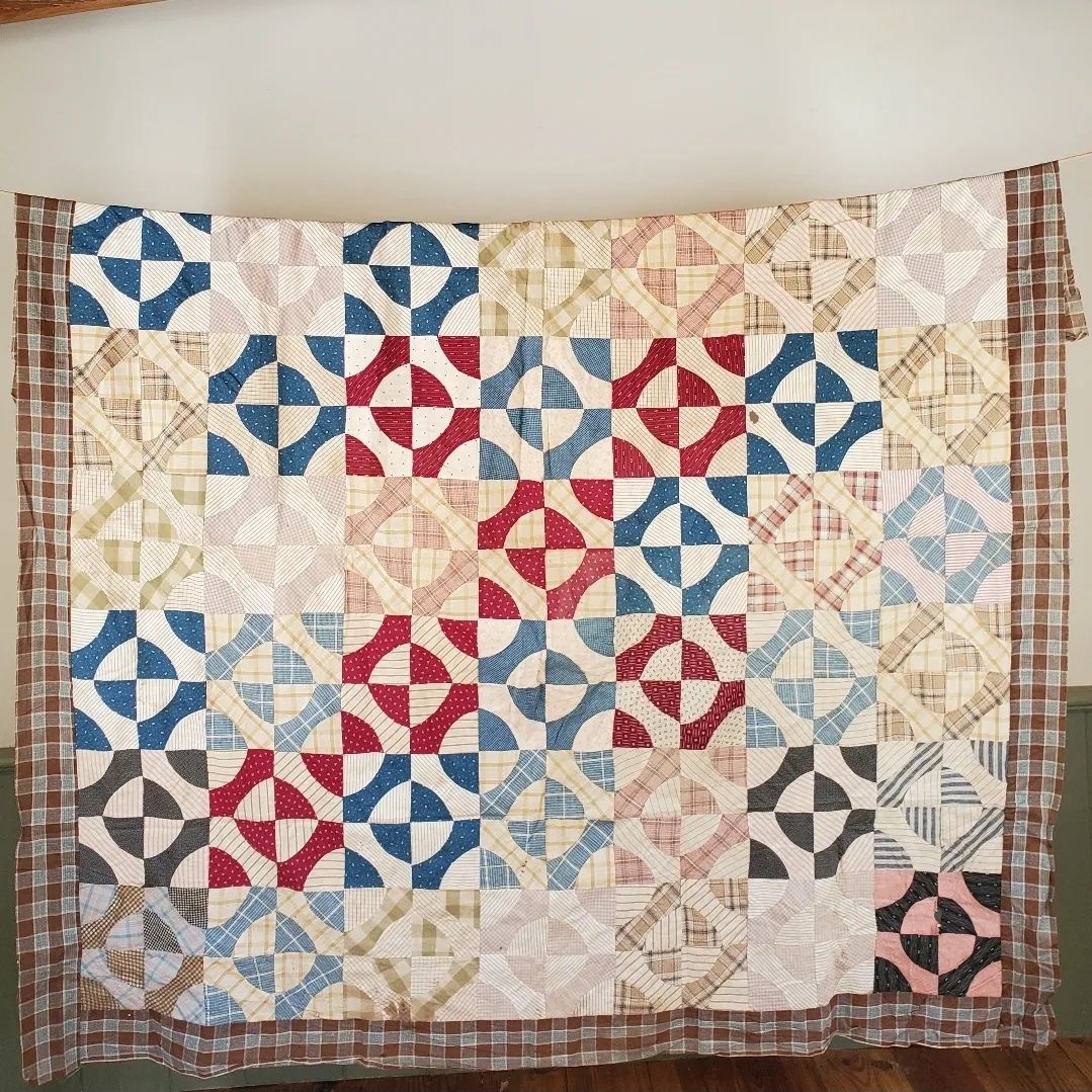 Quarter Circle Quilt Top