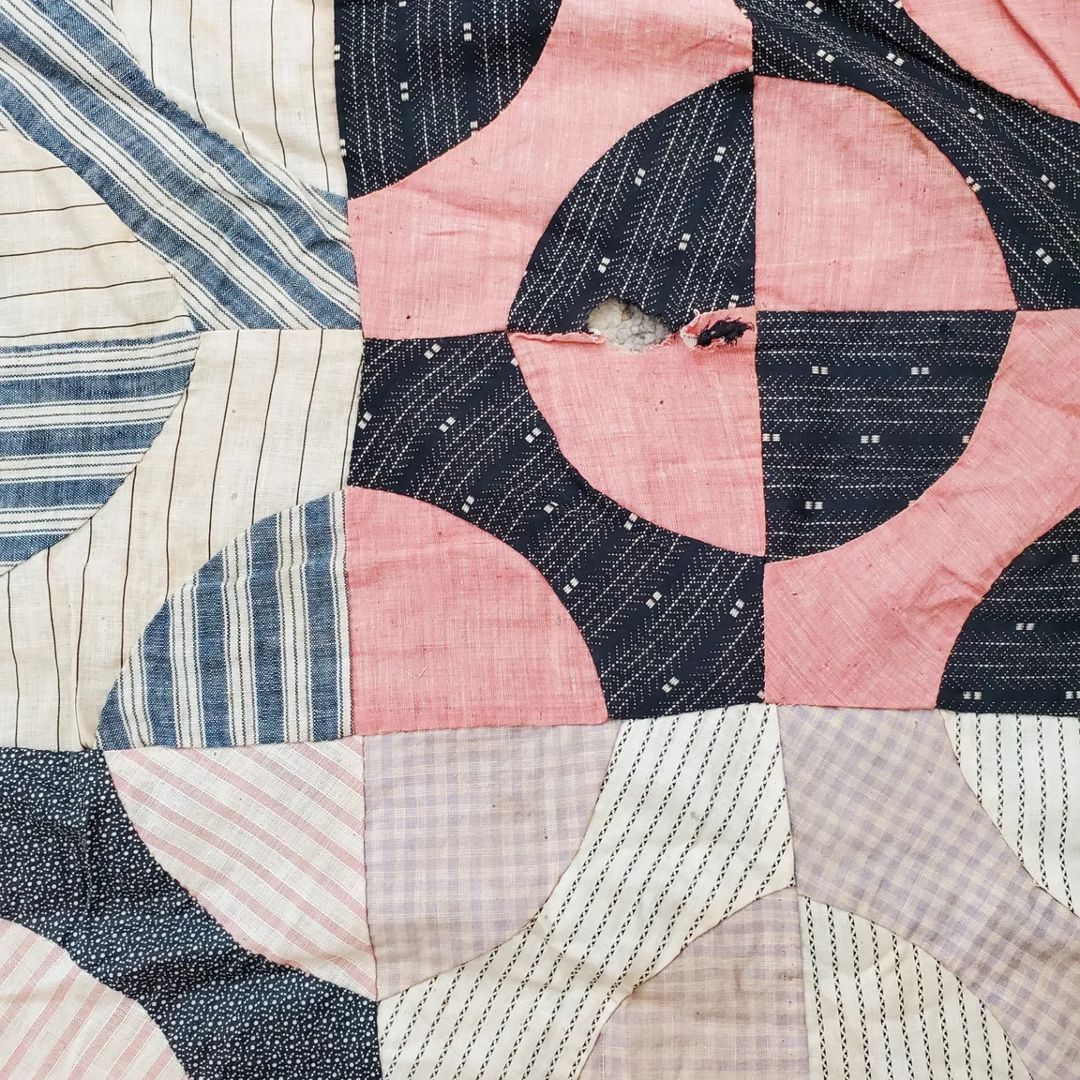 Quarter Circle Quilt Top