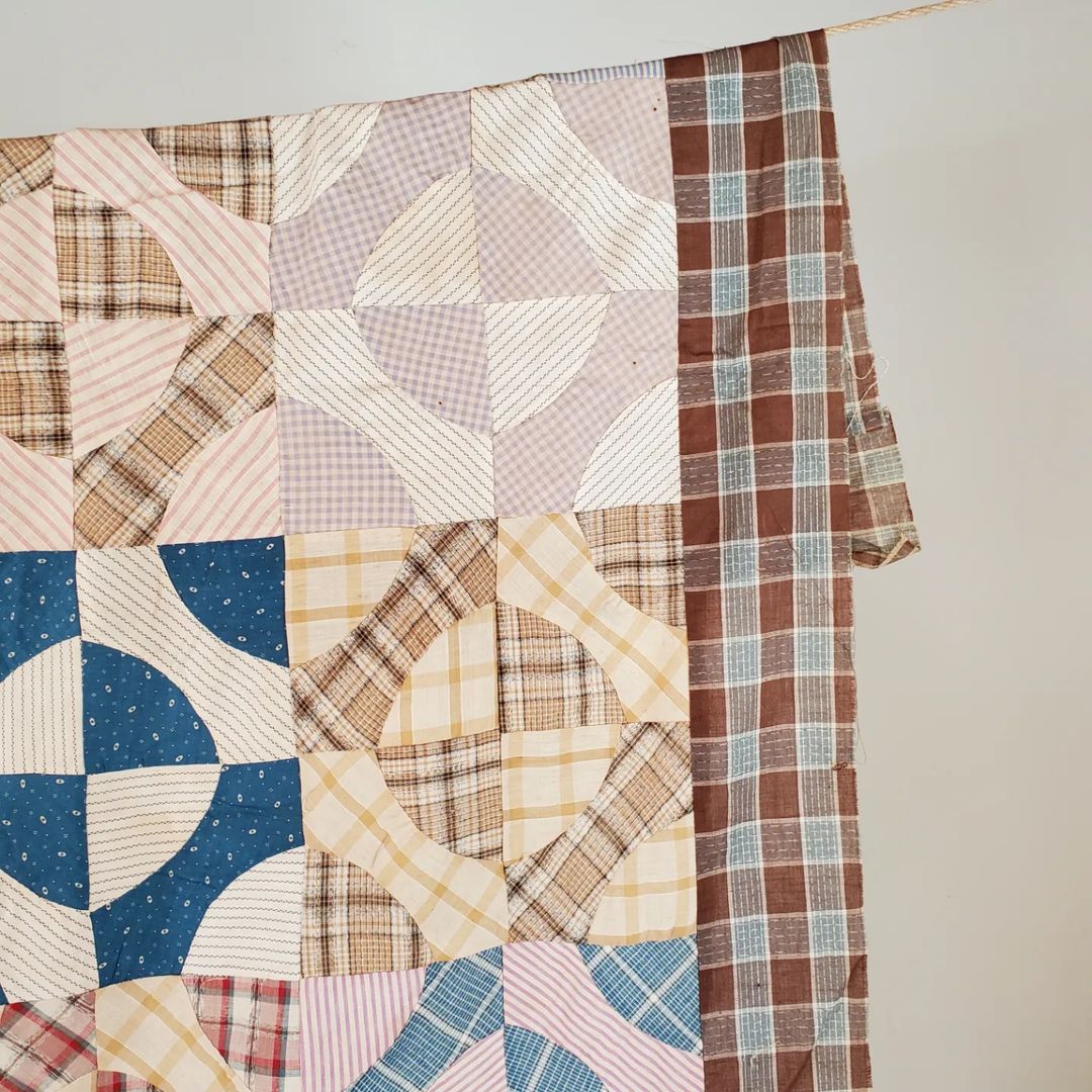 Quarter Circle Quilt Top