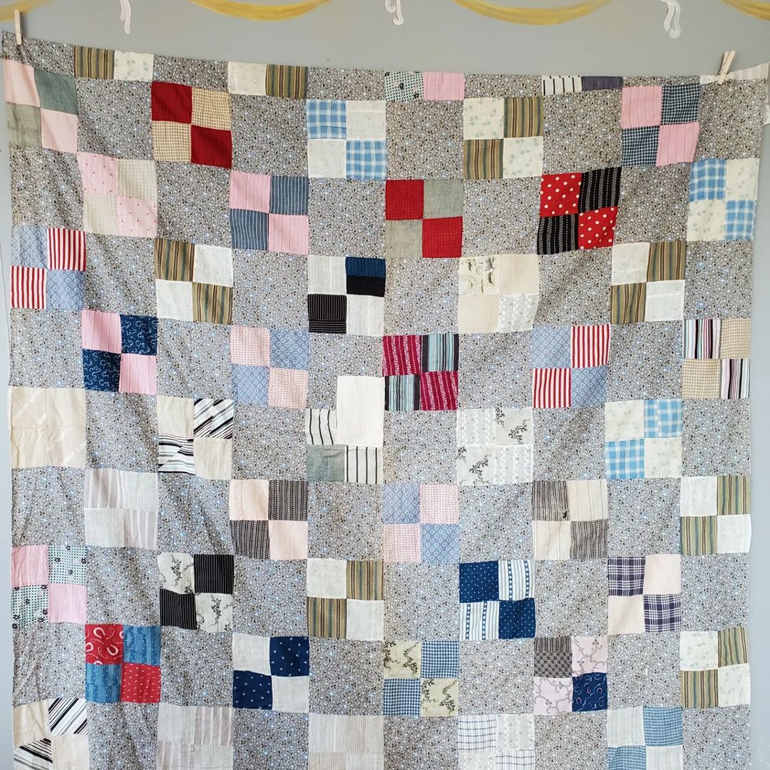 4 Patch Quilt Top