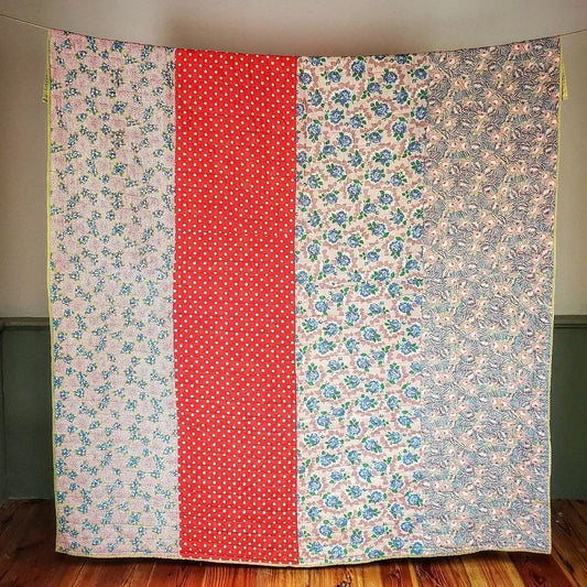 Fabulous Sack Cloth Quilt