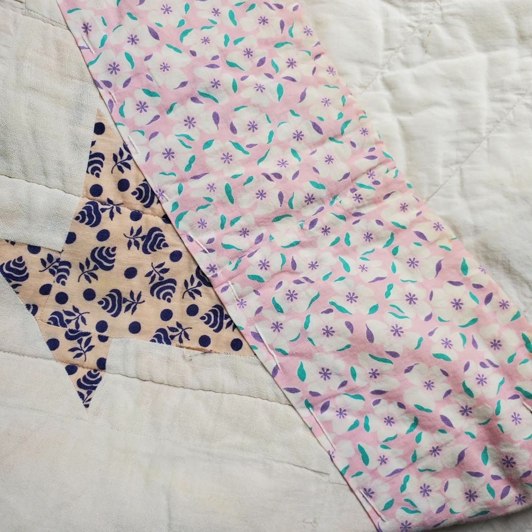 Flour Sack Cake Stand Quilt