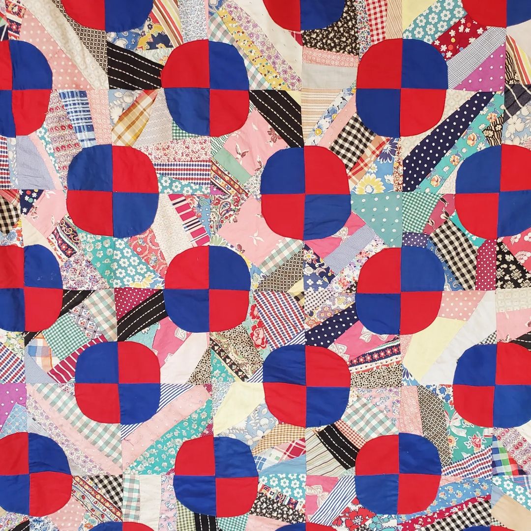 Quarter Circle Quilt Top