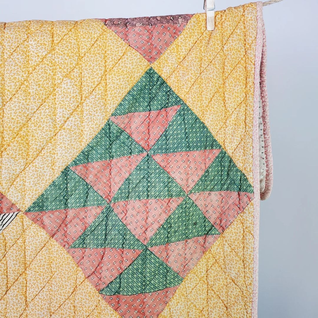 Cheddar Calico Quilt
