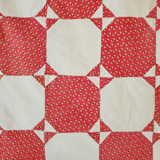 Small Snowball Quilt Top