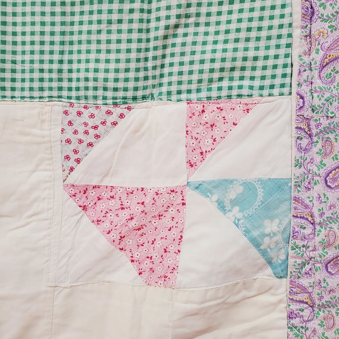 Pinwheel Sugar Sack Quilt
