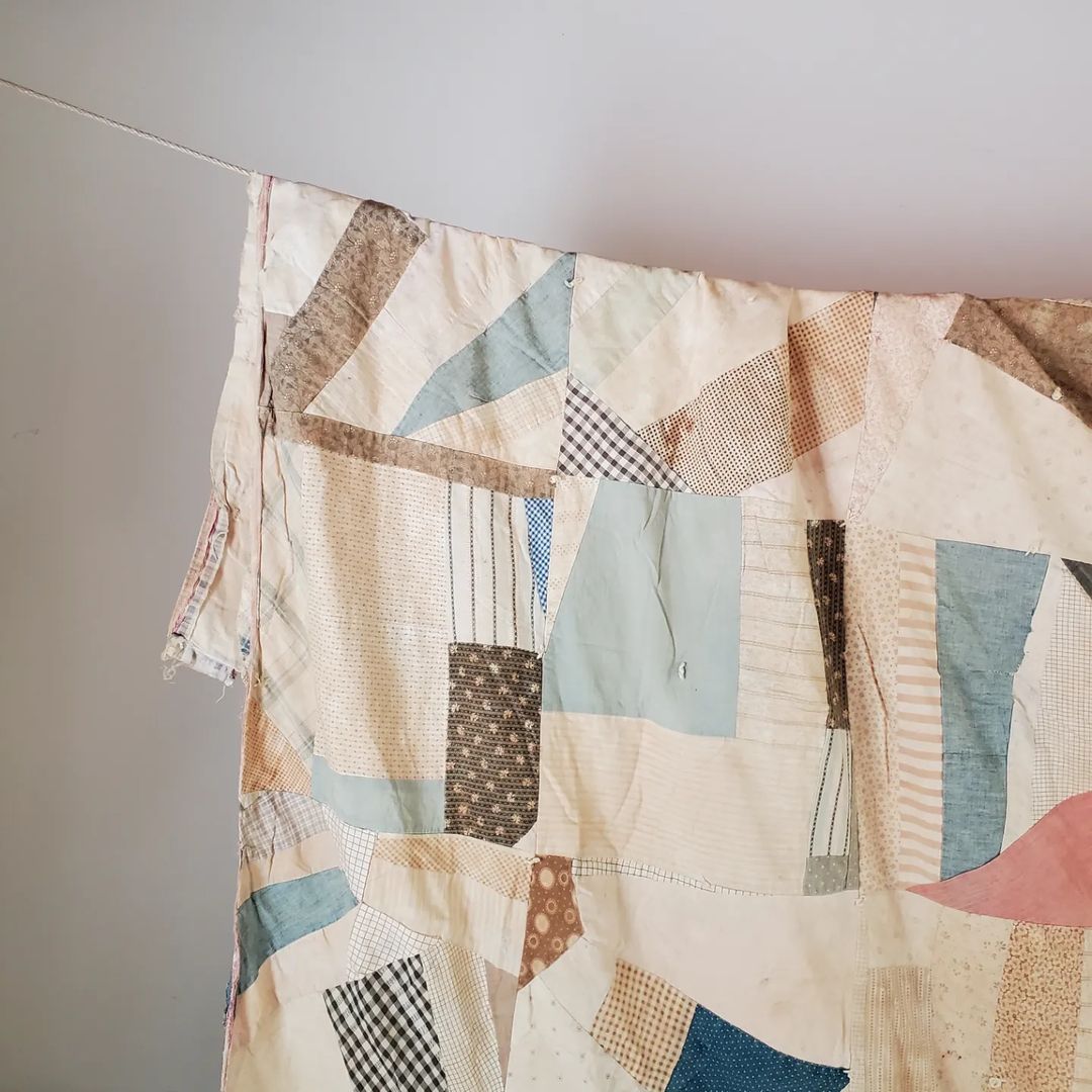 Crazy Quilt in Neutrals