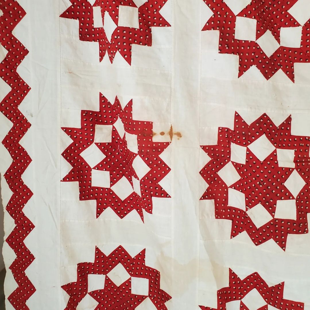 Broken Star Quilt Top