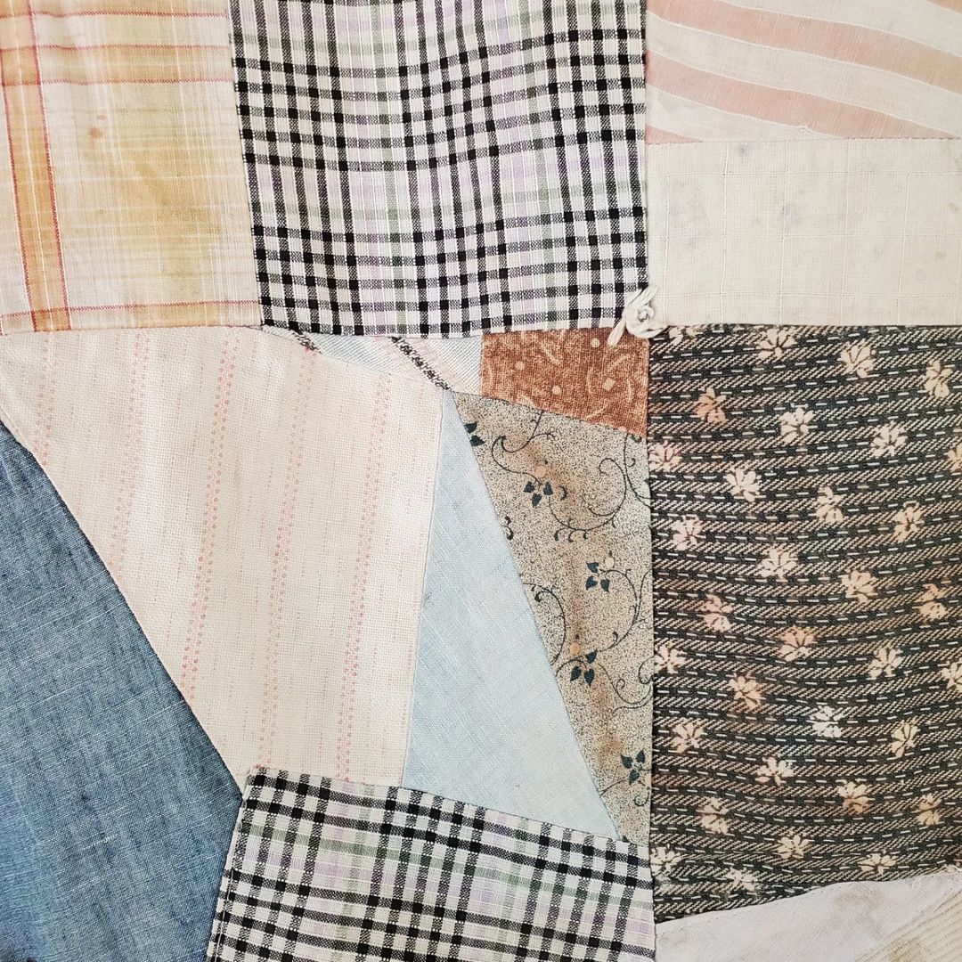 Crazy Quilt in Neutrals