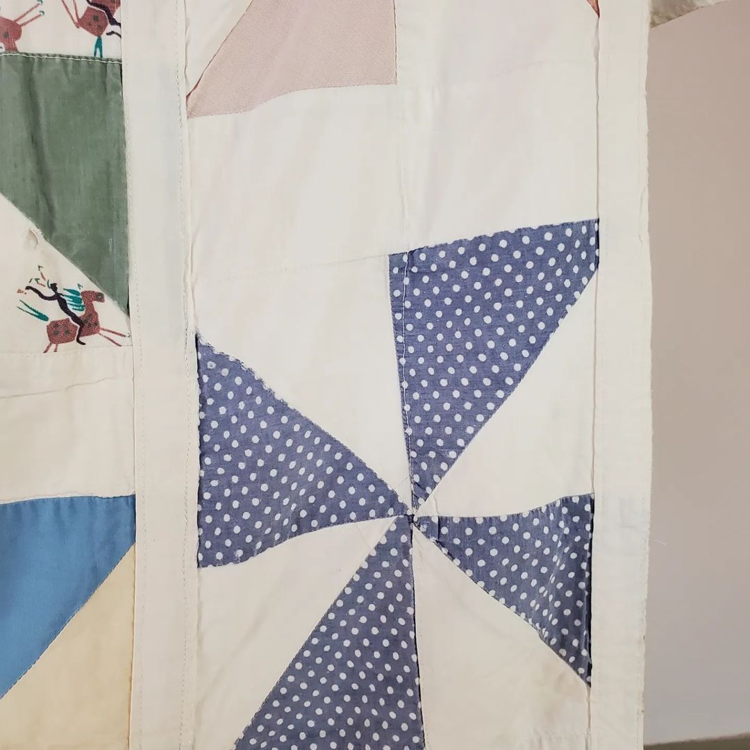 Pinwheel Sugar Sack Quilt