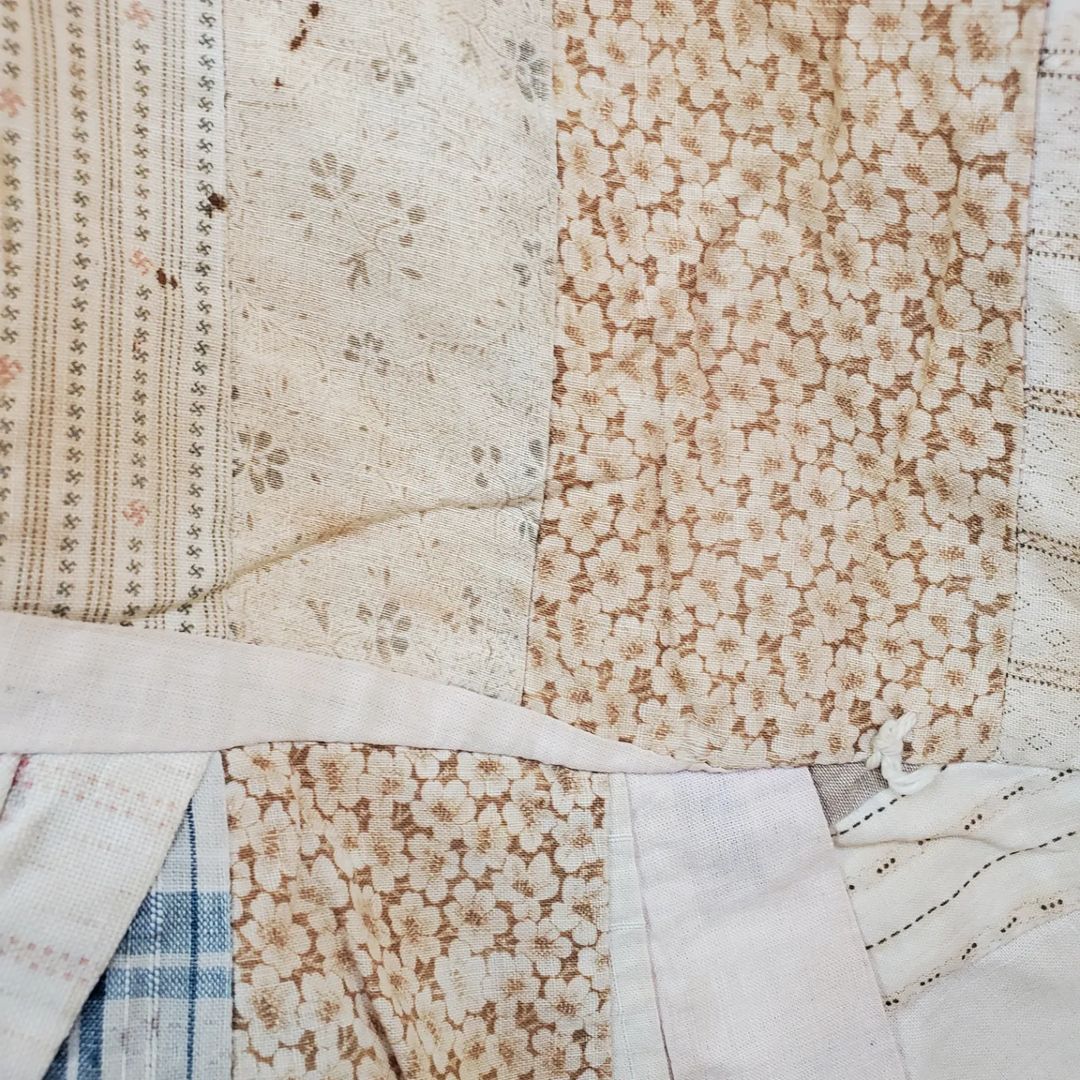 Crazy Quilt in Neutrals