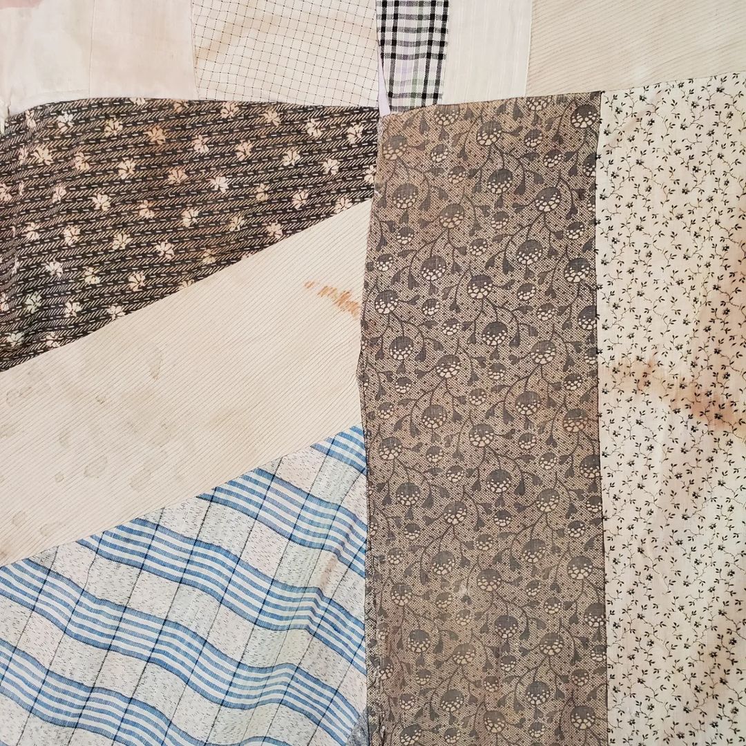 Crazy Quilt in Neutrals