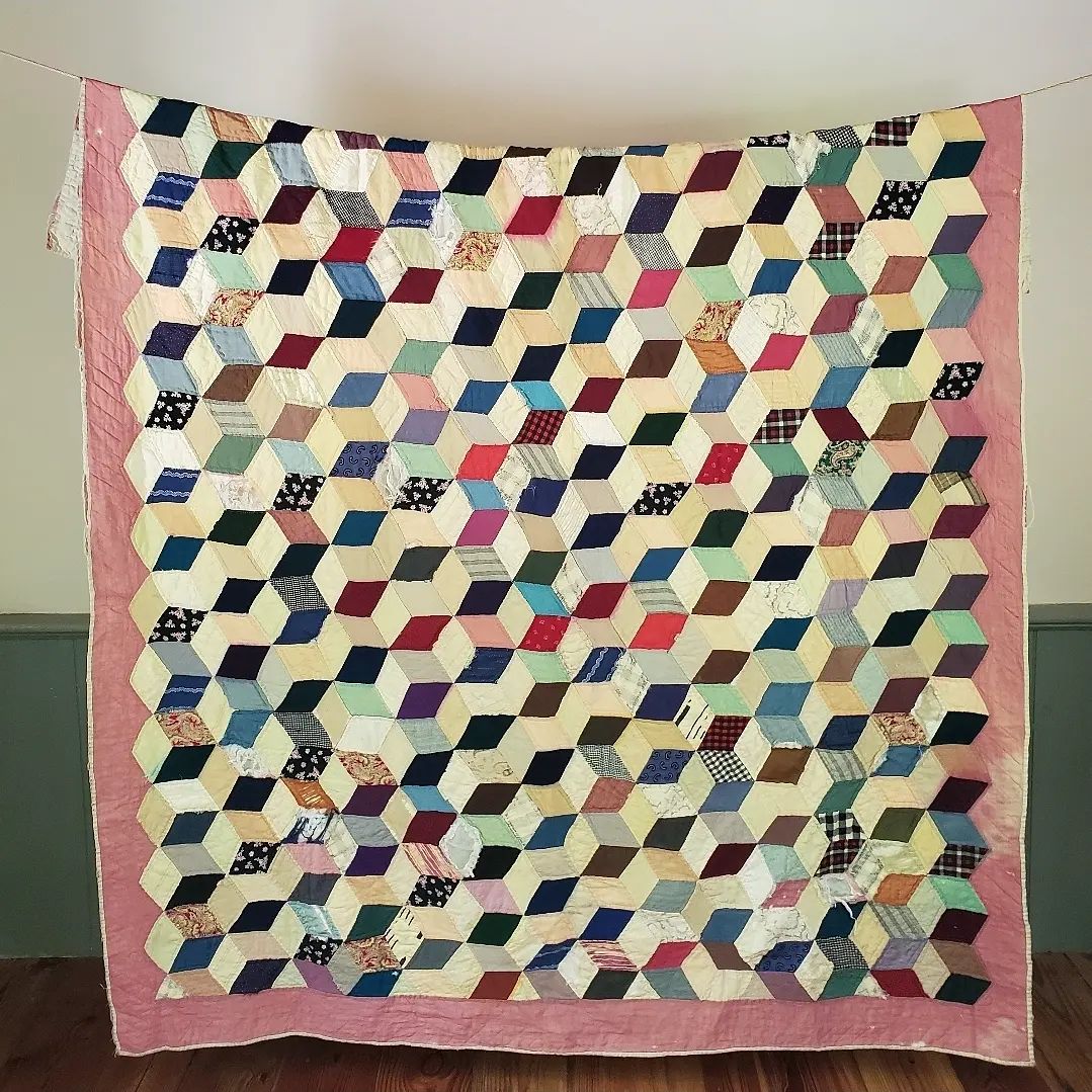 Tumbling Block Quilt