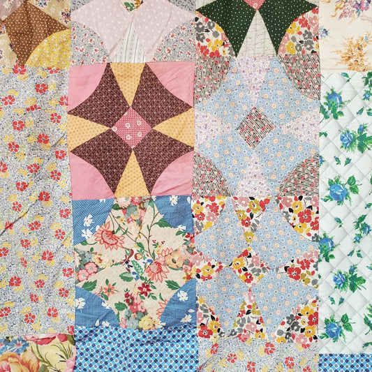 Maltese Cross Quilt, Untied