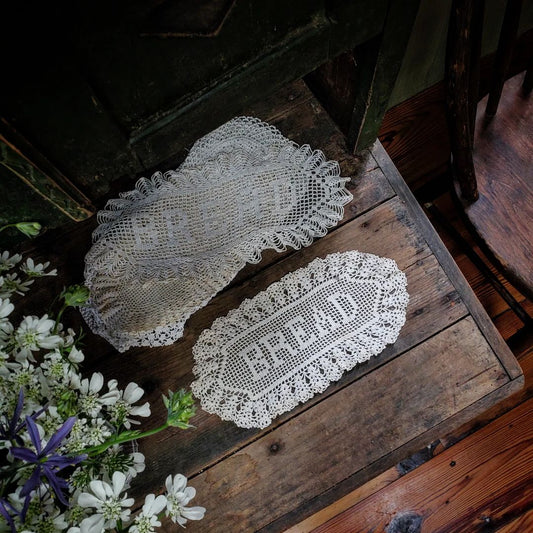 Hand Crochet Bread Doilies