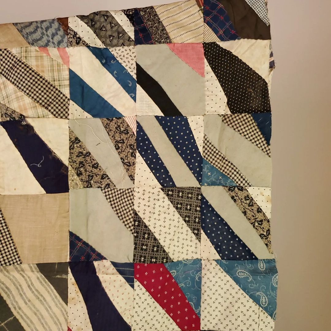 Paper-Pieced, Foundation Paper Backed String Quilt Top