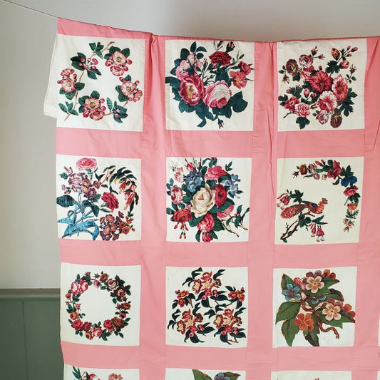 Broderie Perse Quilt Top