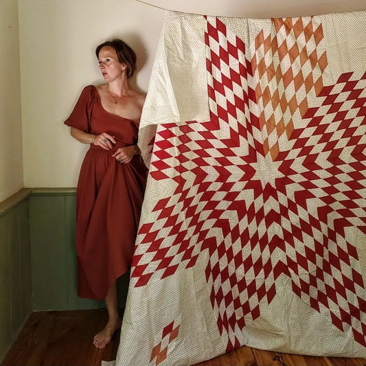 Lone Star Quilt Top