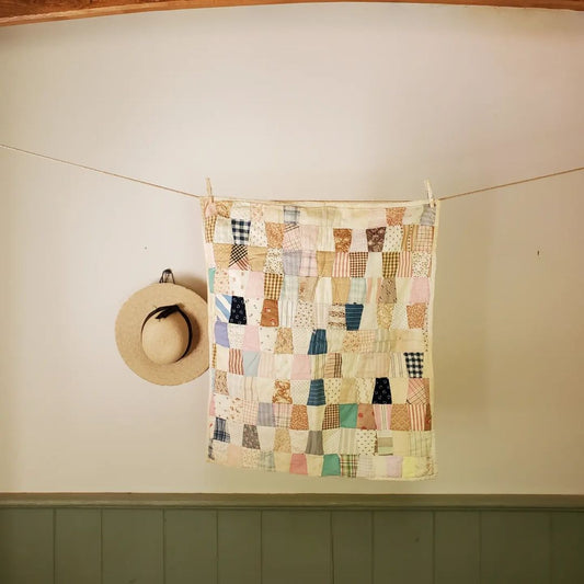 Hand Tied Doll's Quilt