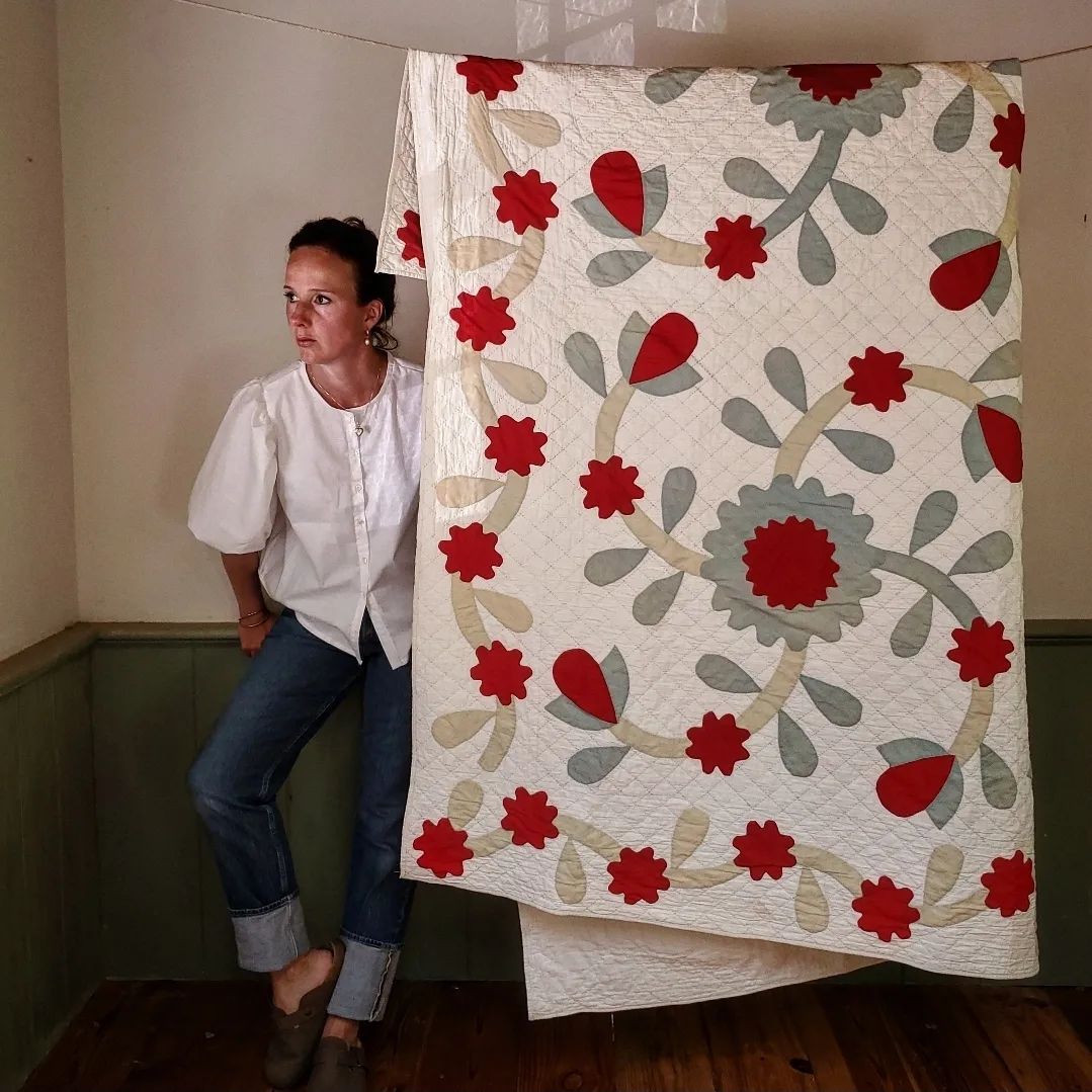 Rose Applique Quilt 3