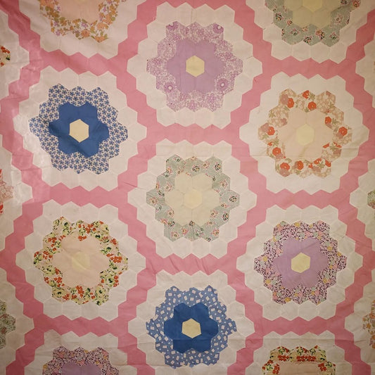 Hexagon Quilt Top