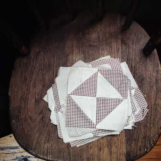 Loose Gingham Quilt Blocks