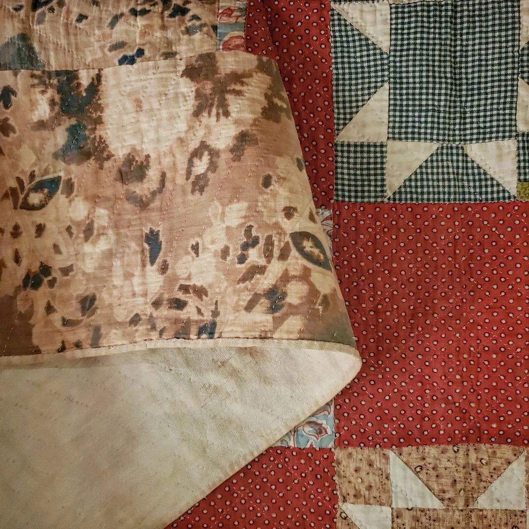 Wood Block Evening Star Quilt