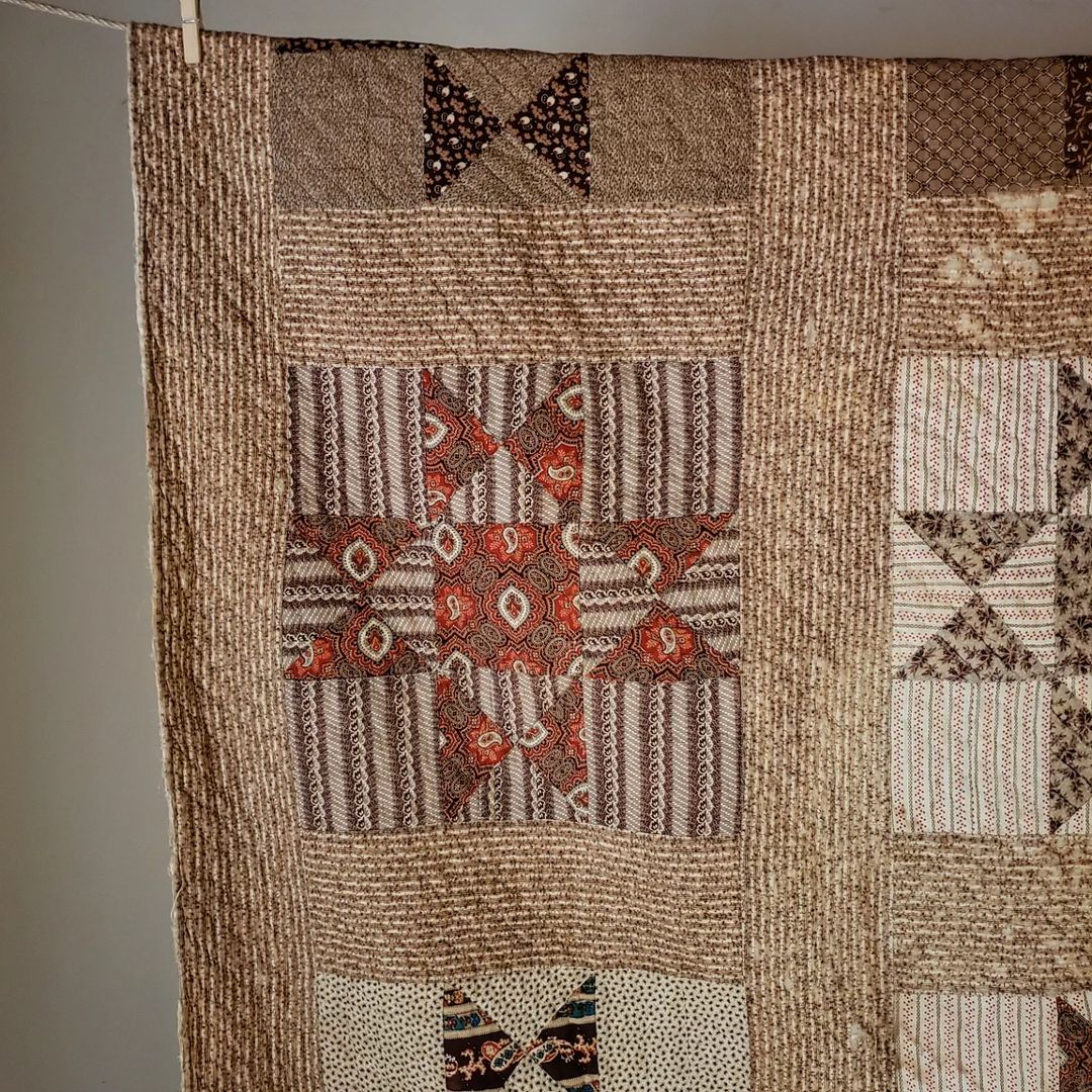 19 Cent Madder Star Quilt