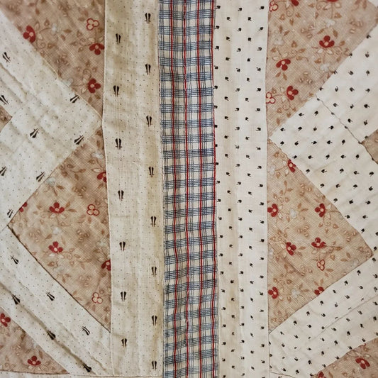 Pale Lattice Quilt