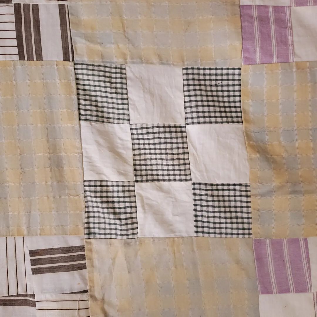 Shirting Quilt Top