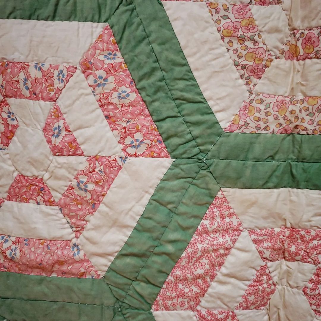 Green Path Mini Quilt