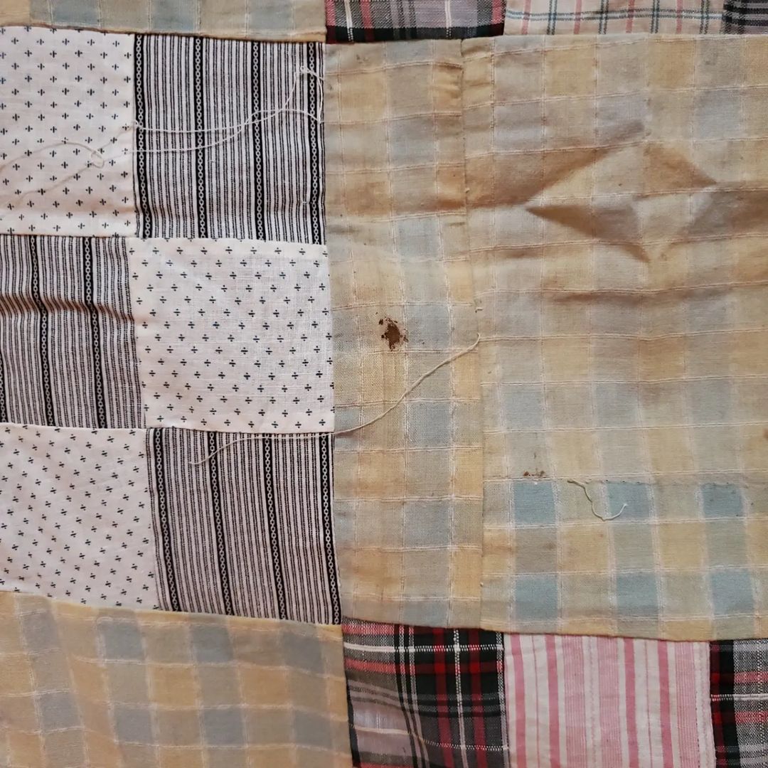 Shirting Quilt Top