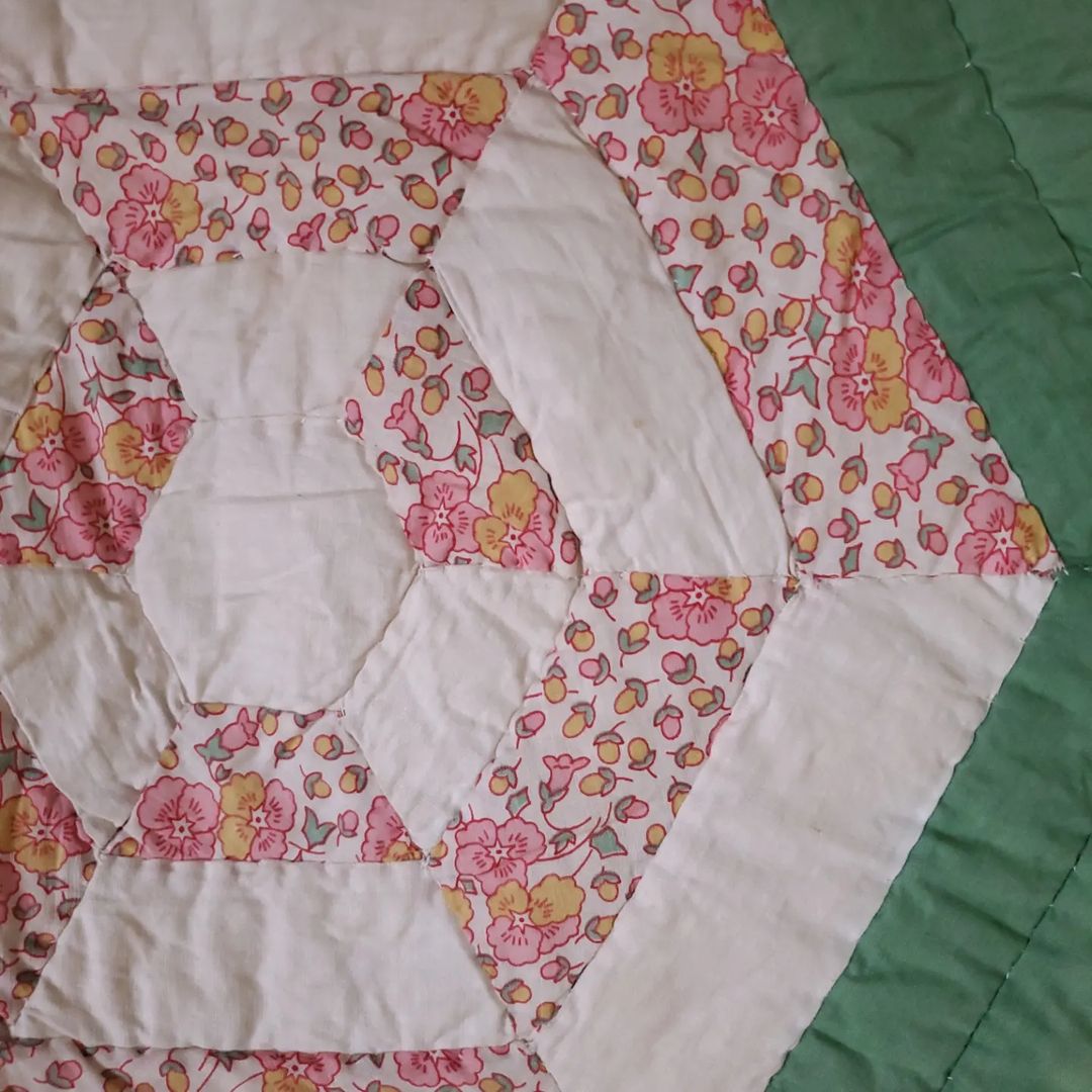 Green Path Mini Quilt