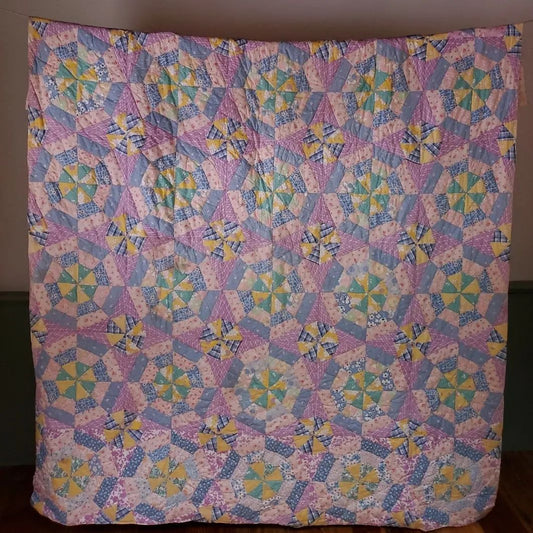 Vintage Spider Web Quilt
