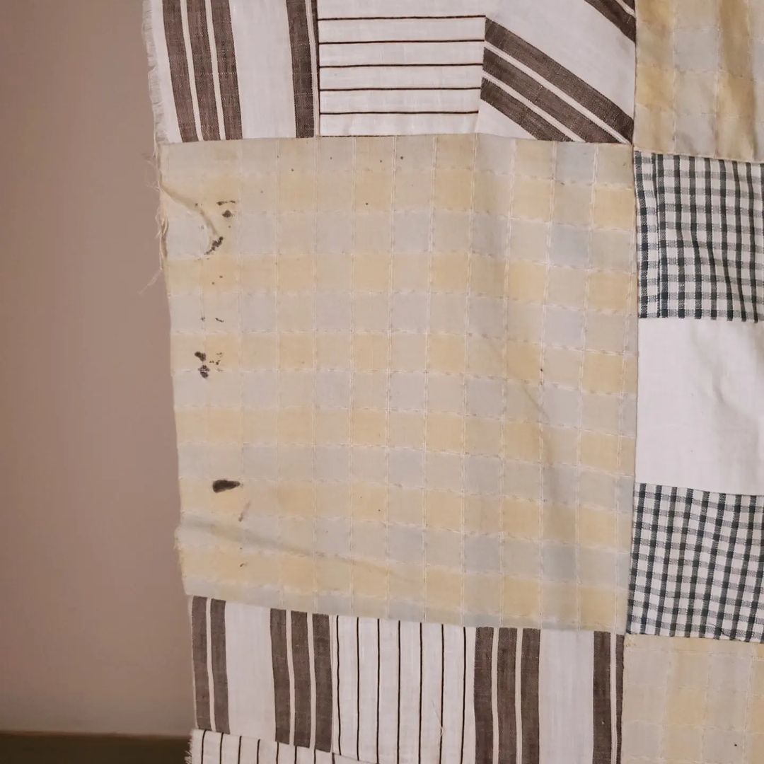 Shirting Quilt Top