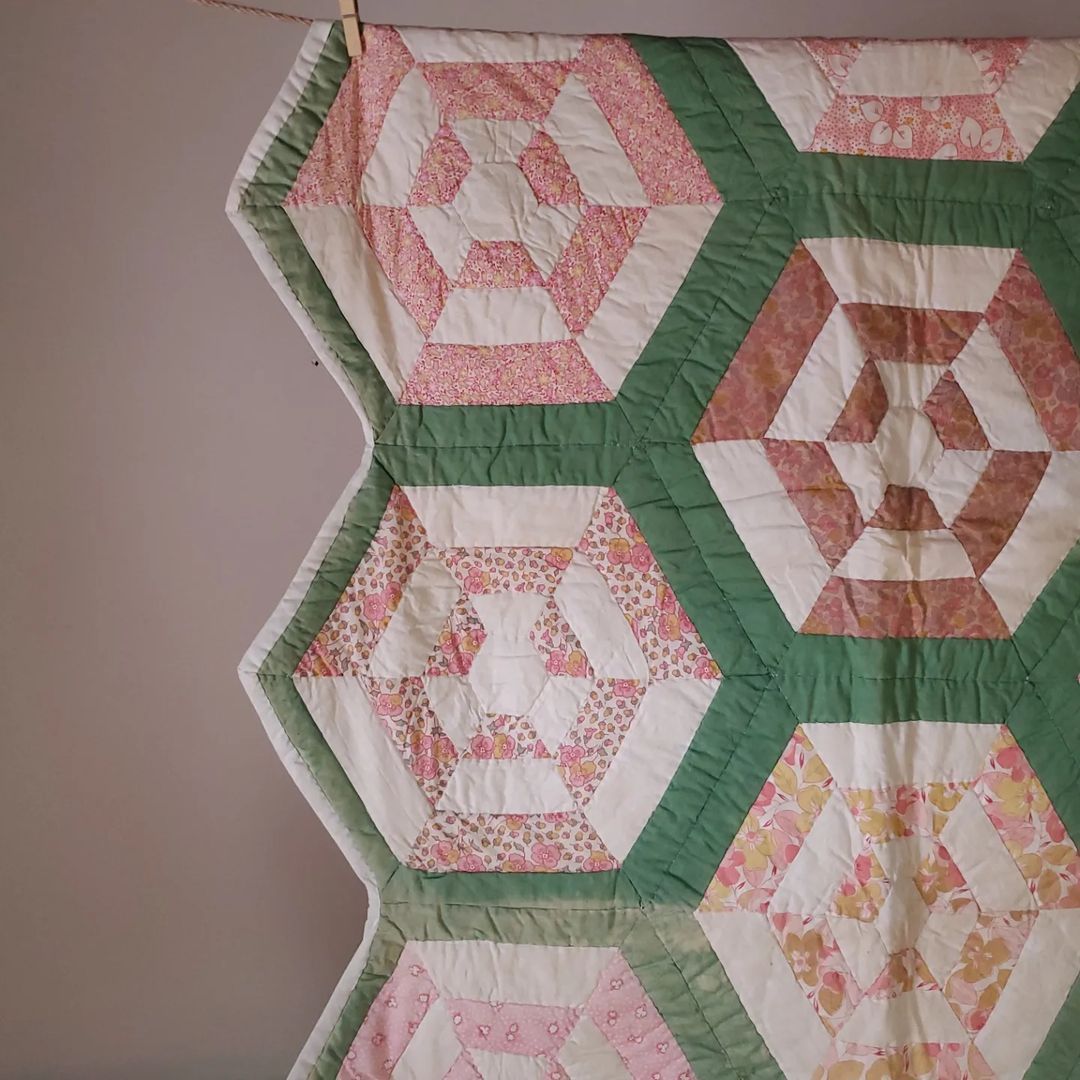 Green Path Mini Quilt