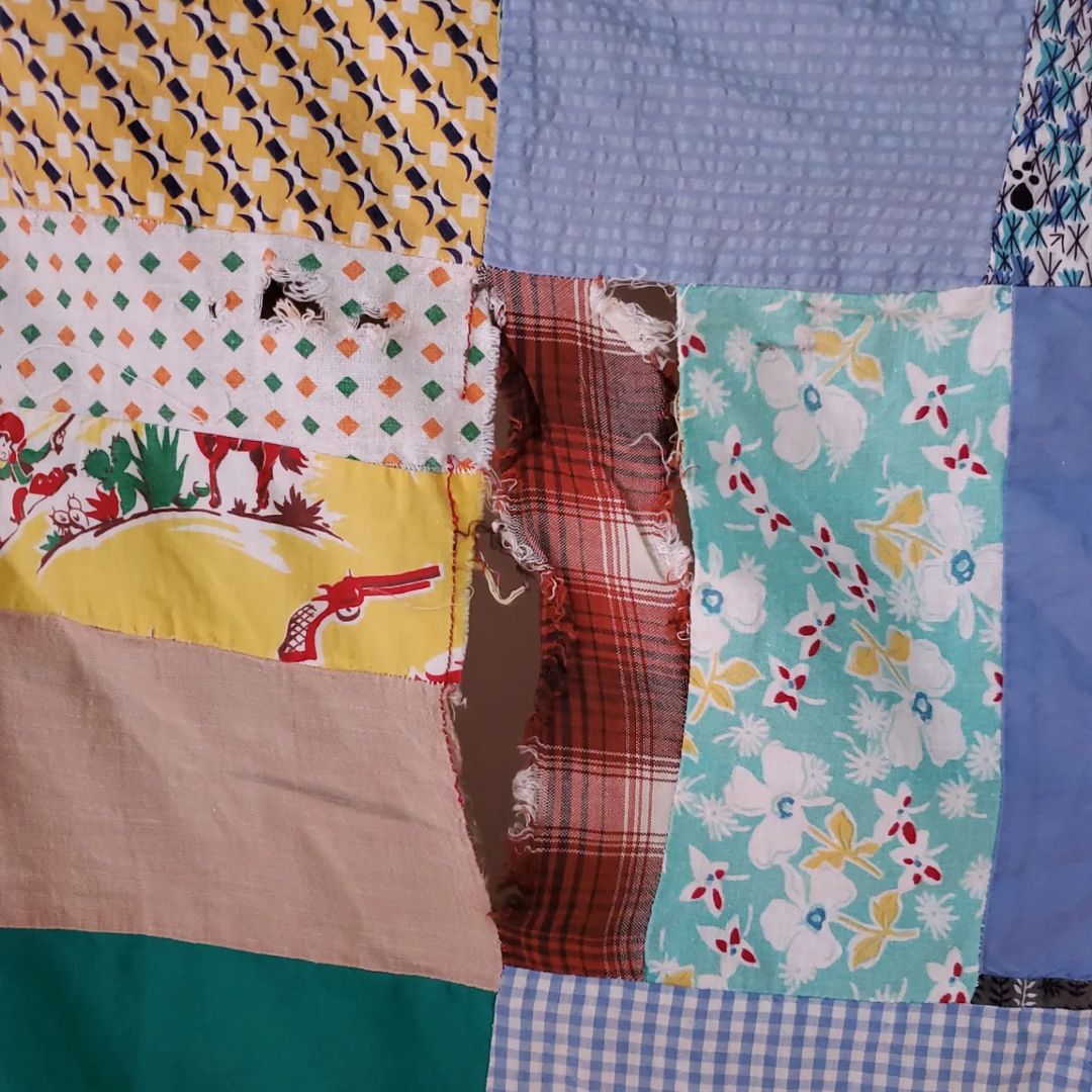 Scrappy Quilt Top