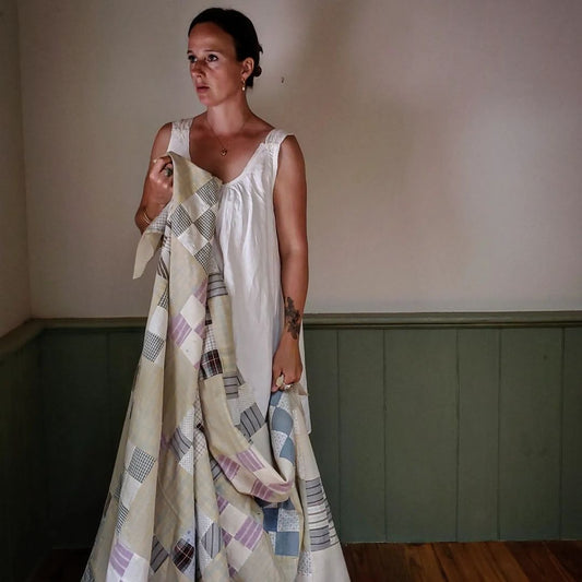 Shirting Quilt Top